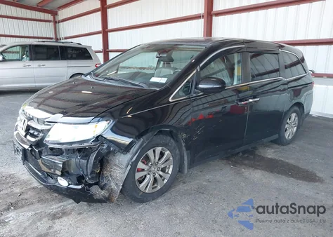 2016 Honda Odyssey Exl z USA, uszkodzony, nr VIN 5FNRL5H64GB057723